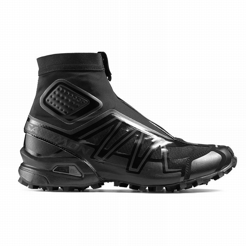 SALOMON UK SNOWCROSS ADVANCED - Mens Trail Running Shoes Black,ZAQG23708